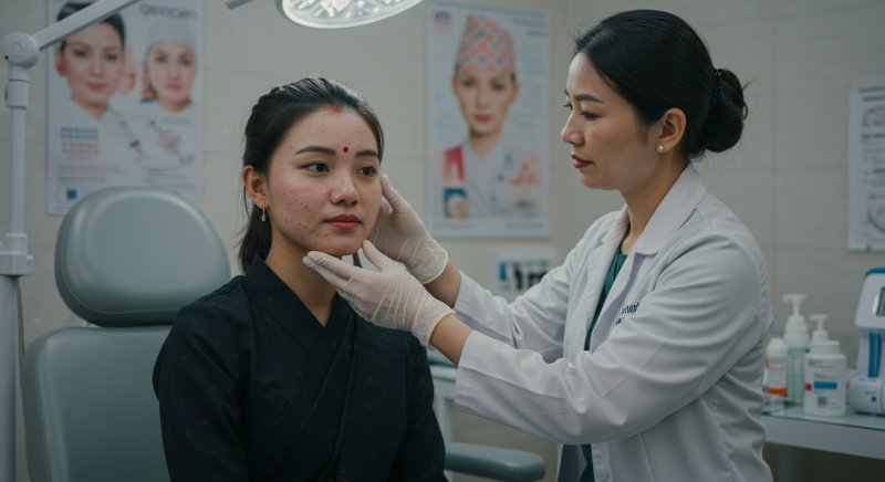 डण्डीफोर [Acne]: कारण, लक्षण, उपचार र रोकथाम