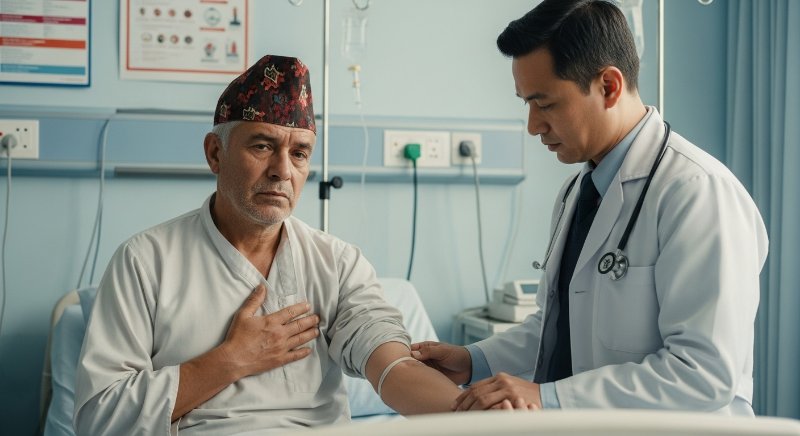 हृदयघात [Heart Failure]: कारण, लक्षण, उपचार र रोकथाम