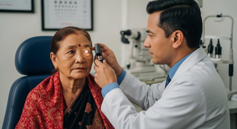 मोतियाबिन्दु [Cataract]: कारण, लक्षण, उपचार र रोकथाम