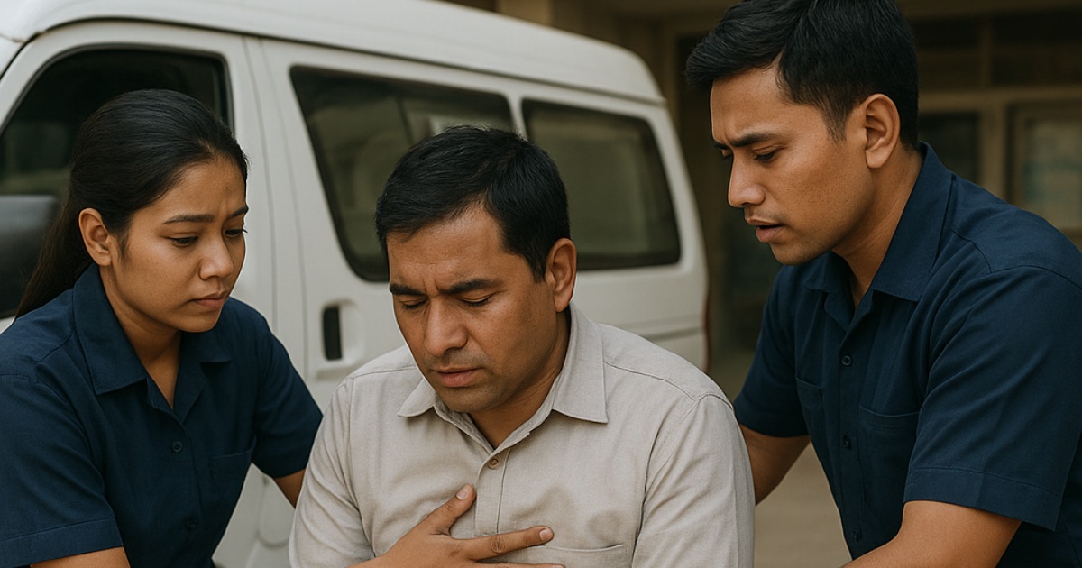 घाँटीमा अड्कनु [Choking]: प्राथमिक उपचार र बच्ने उपायहरू