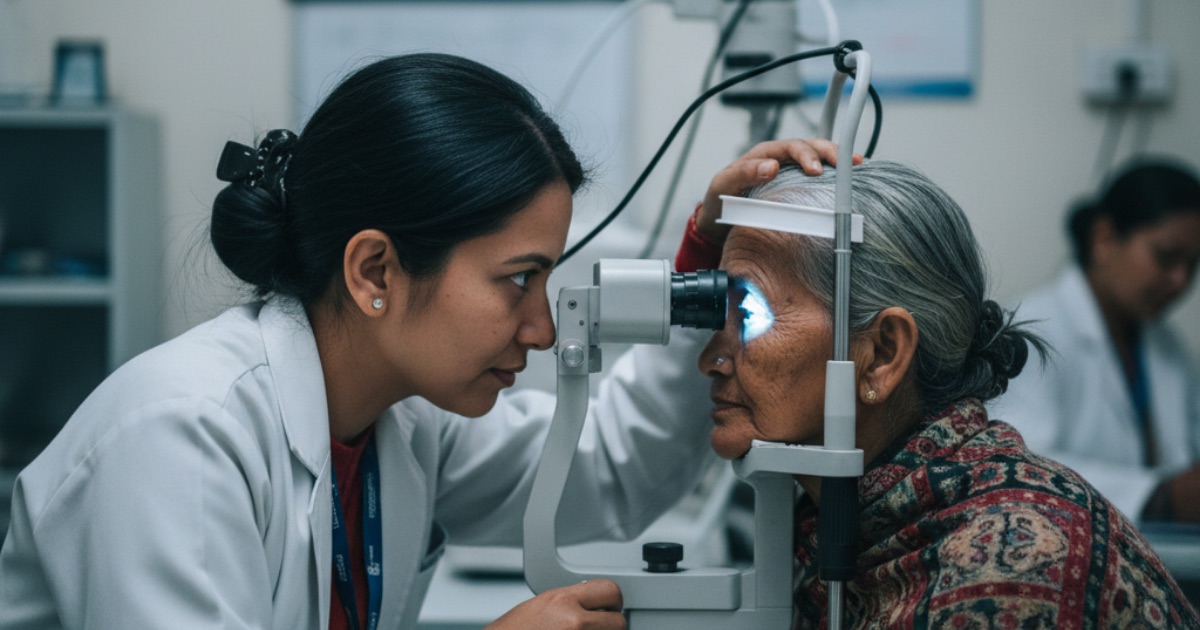 आँखामा देखिने धब्बाहरू [Eye Floaters]: के हो? कारण, उपचार र रोकथाम